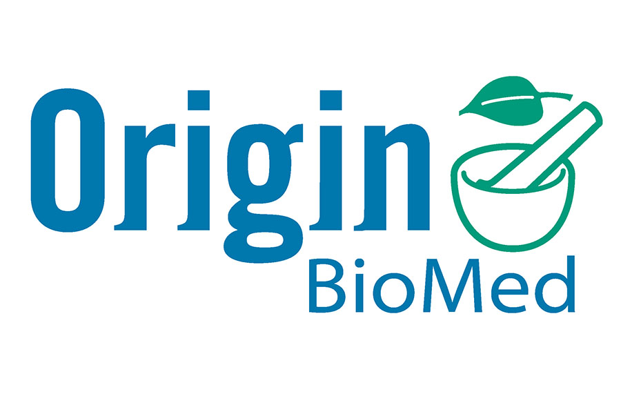 Origin Biomed brand logo 2005